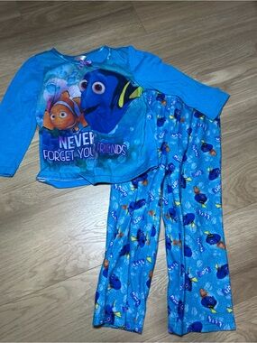 Disney Blue Finding Dory Kids Pajama Set